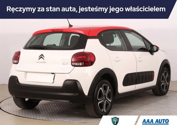 Citroen C3 cena 55000 przebieg: 45626, rok produkcji 2020 z Goniądz małe 326